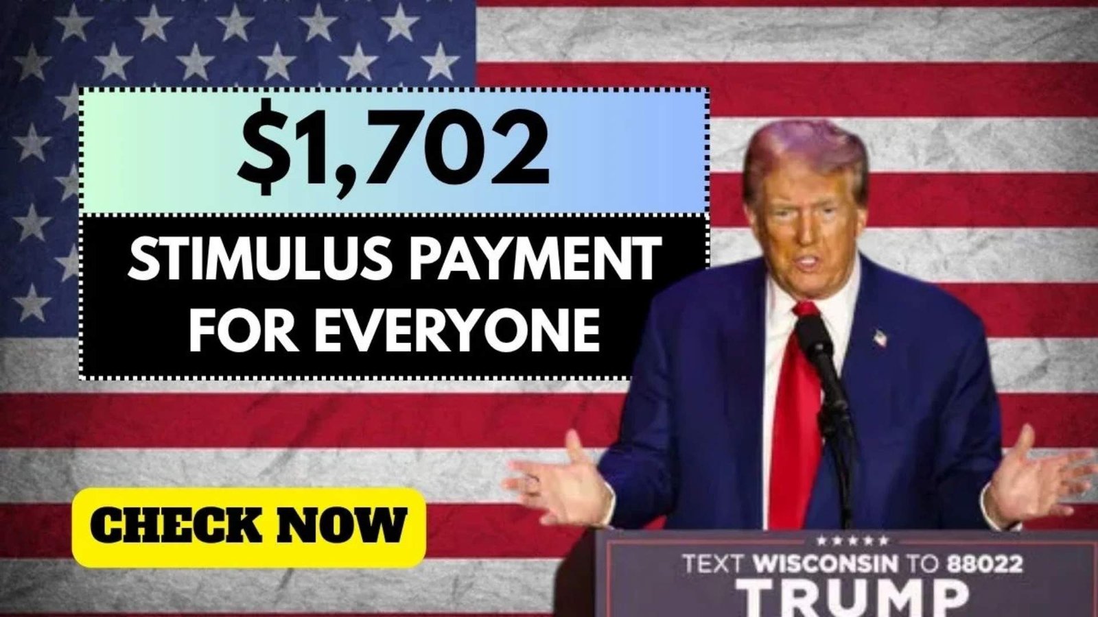 $1,702 Stimulus Payment For Everyone – August 2025, Check Eligibility & Full Payment Schedule
