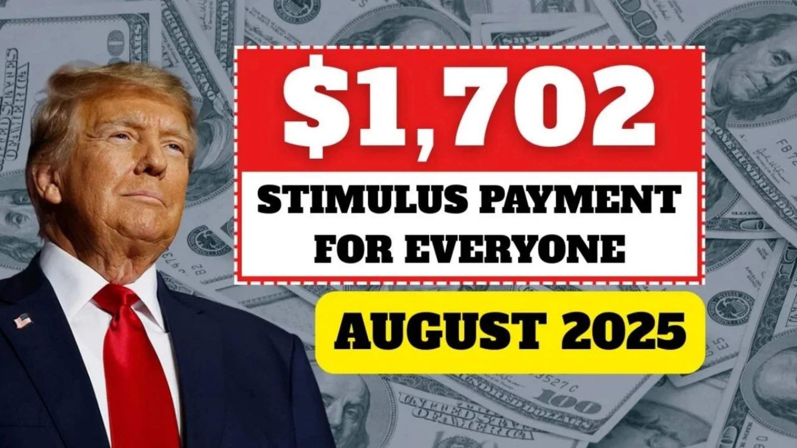 IRS Approves $1,702 Stimulus Payment for Everyone – August 2025 Payment Schedule for Revealed